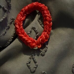 Red Braided Bracelet